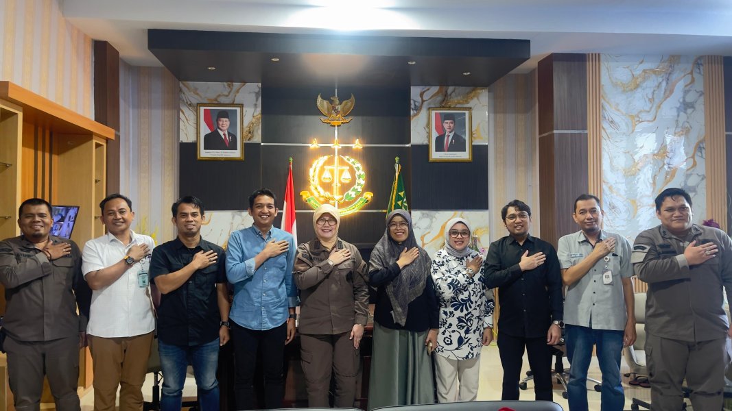 KPU Parepare Kunjungan Silaturahmi ke Kejaksaan Negeri Parepare