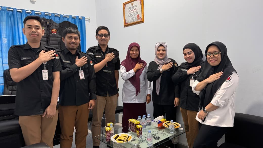 KOORDINASI BERSAMA BAWASLU KOTA PAREPARE TERKAIT  (PDPB) TRIWULAN IlI TAHUN 2026